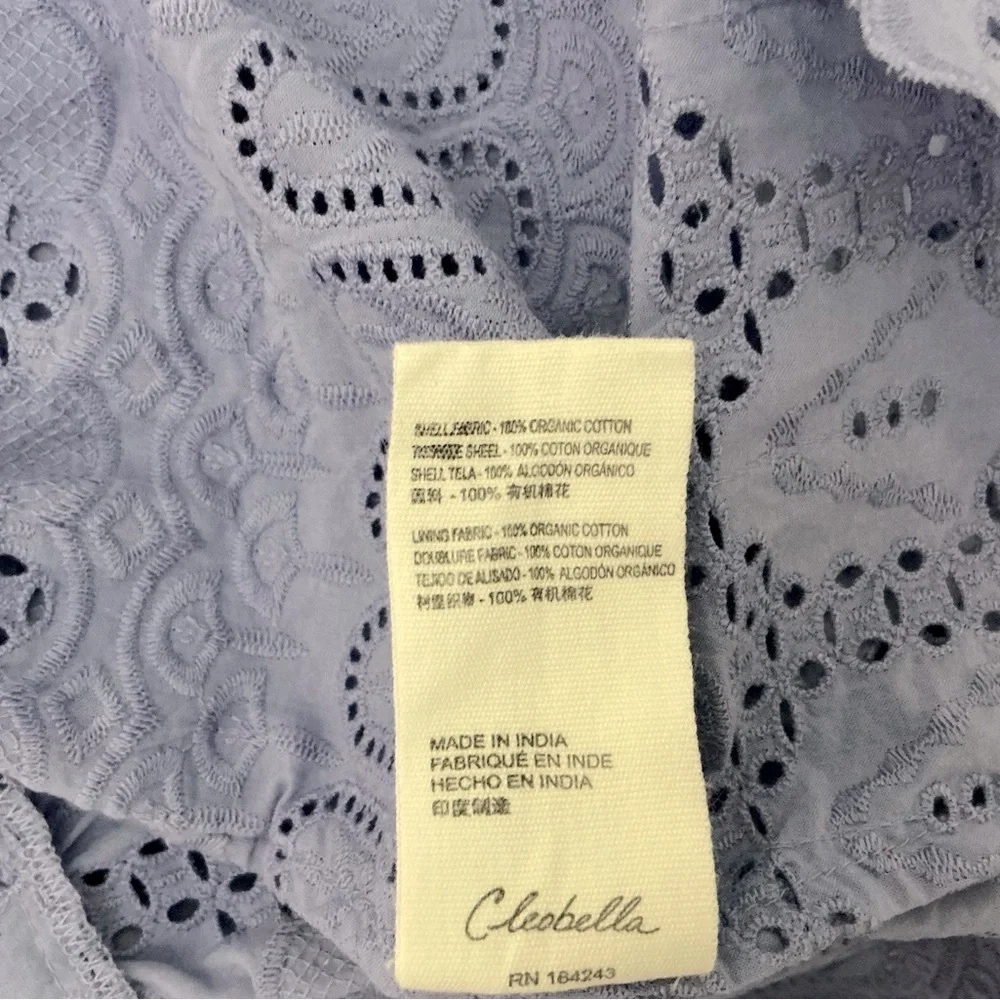 Cleobella Mallory Periwinkle Ankle Dress Size M - Picture 12 of 12